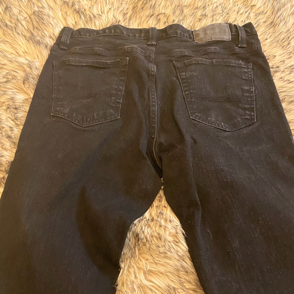 Men’s black free world jeans regular fit size 34